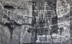 Luigi Pericle, Matri Dei d.d.d., 1965, Tecnica mista su tela, 80 x 129,5 cm