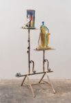 Alessandro Pessoli, Fighter and Sandrino 63, 2013. Courtesy greengrassi Gallery, Londra