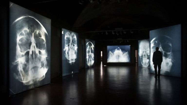 Antonello Fresu. Der Körper. Installation view at Palazzo dei Pio, Carpi 2019