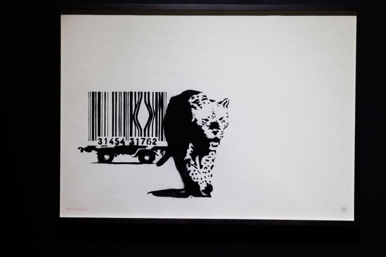 Banksy, Barcode. Courtesy Sold Out