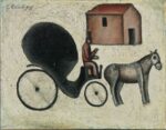 Carlo Carrà, La carrozzella, 1916. Mart, Museo di arte moderna e contemporanea di Trento e Rovereto. Collezione VAF Stiftung. Courtesy Palazzo Reale, Milano