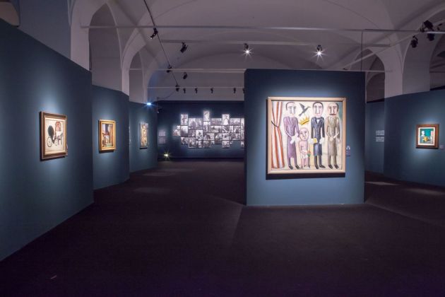 Carlo Carrà. Exhibition view at Palazzo Reale, Milano 2018. Photo (c) Filippo Podestà