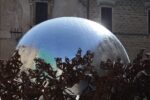 Conrad Shawcross, The Dappled Light of the Sun, 2015 & Tomás Saraceno. Piazza Bologni, Palazzo Belmonte Riso, Palermo 2018