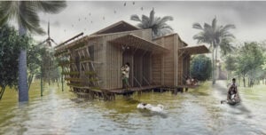 Core House: la casa galleggiante progettata dal PoliTo che sopravvive alle inondazioni