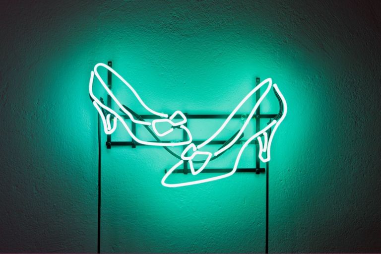 Cristiano Tassinari, Shoes, Neon, 2018
