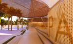 Entry ramp. Spanish Pavilion at the Expo Dubai 2020 by Amann Canovas Maruri. Courtesy the studio and Acción Cultural Española