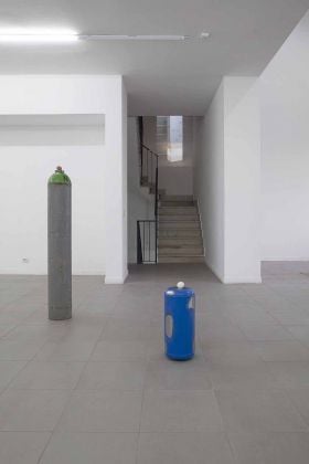 Florian Neufeldt. Sealed Vessels. Installation view at The Gallery Apart, Roma 2018. Photo Florian Neufeldt