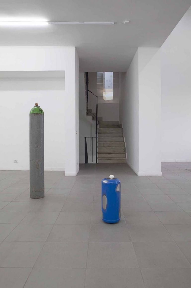 Florian Neufeldt. Sealed Vessels. Installation view at The Gallery Apart, Roma 2018. Photo Florian Neufeldt