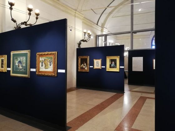 Giovanni Paolo Bedini. Il fascino della spensieratezza 1844-1924. Exhibition view at Palazzo d’Accursio, Bologna 2018. Photo Isabella Ghiddi