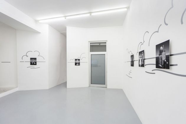 Giulio Scalisi, Fontana infinita, 2018, installation view at Galleria Umberto Di Marino, Napoli 2019