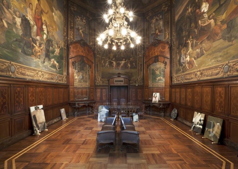 Guglielmo Castelli. Asomatognosia. Sala Reale, Torino 2017. Photo Sebastiano Pellion di Persano