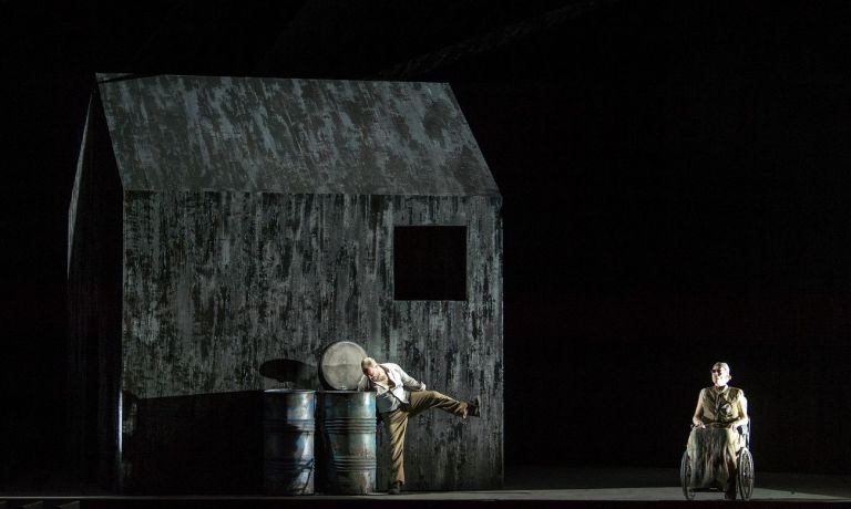 György Kurtág, Fin de Partie. Regia Marcus Stenz. Teatro alla Scala, Milano 2018. Photo Ruth Walz
