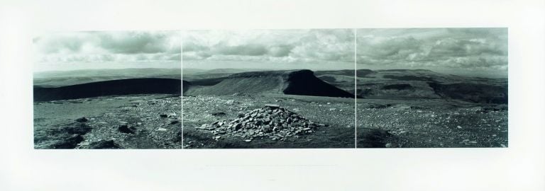 Hamish Fulton, Day 2, Wales England, Summer 1987, 1987