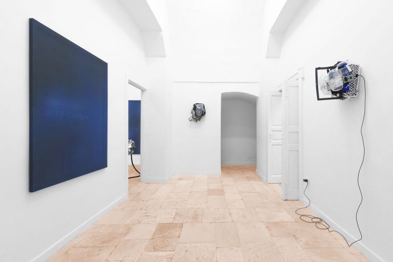 Heedful Sight. Installation view at Like A Little Disaster, Polignano a Mare 2018. Photo courtesy Like A Little Disaster