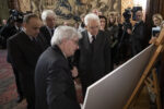 Il Presidente Sergio Mattarella alla presentazione del progetto per il nuovo polo bibliotecario e culturale di Palazzo San Felice