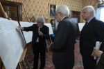 Il Presidente Sergio Mattarella alla presentazione del progetto per il nuovo polo bibliotecario e culturale di Palazzo San Felice