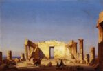 Ippolito Caffi, Atene, interno del Partenone, 1843. Fondazione Musei Civici di Venezia, Ca’ Pesaro Galleria Internazionale d’Arte Moderna