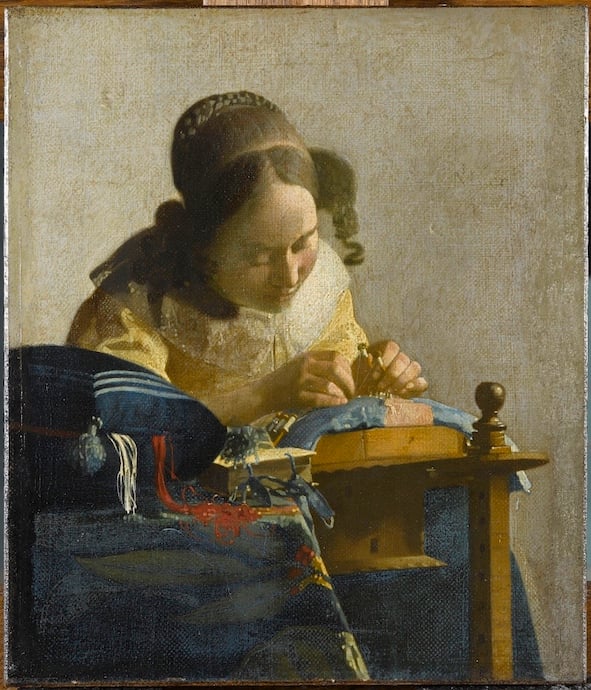 Vermeer Johannes (1632-1675). Paris, musée du Louvre