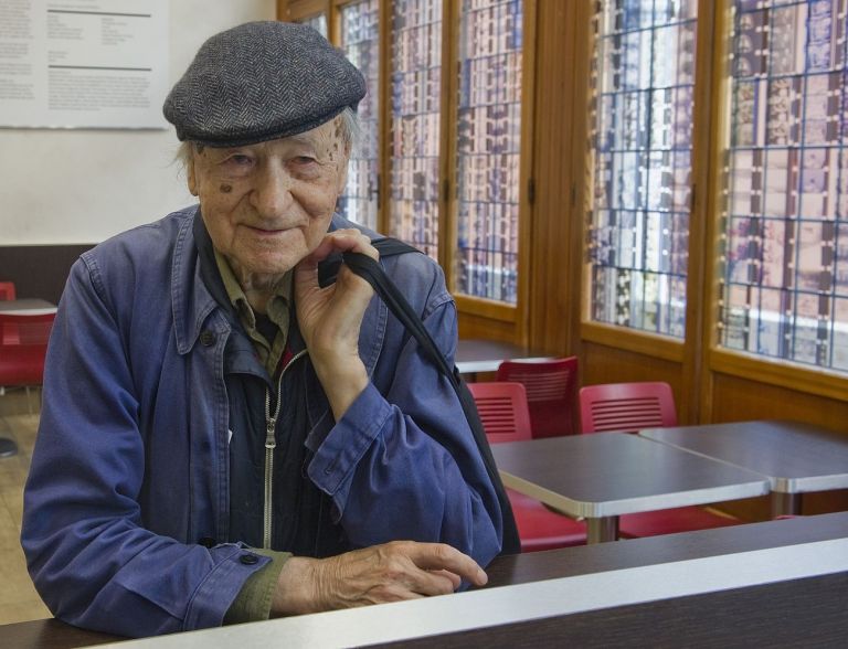 Jonas Mekas, The Internet Saga, Venezia 2015. Courtesy The Internet Saga & Apalazzo Gallery