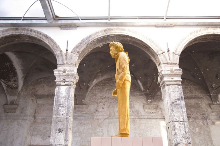 Liu Jianhua. Monumenti. Exhibition view at Made in Cloister, Napoli 2018. Photo Maurizio De Nisi