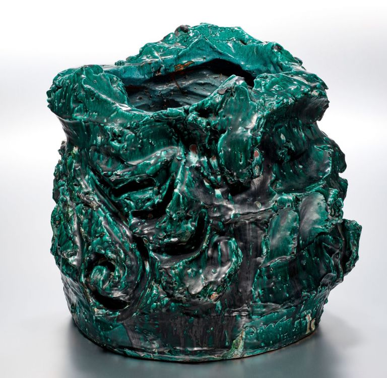 Lucio Fontana, Ceramica Spaziale, 1953. Bischofberger Collection, Männedorf, Switzerland © 2019 Fondazione Lucio Fontana Artists Rights Society (ARS), New York SIAE, Roma