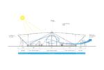 Maidan Tent. Sezione passaggio aria. Courtesy ABVM & Leo Bettini