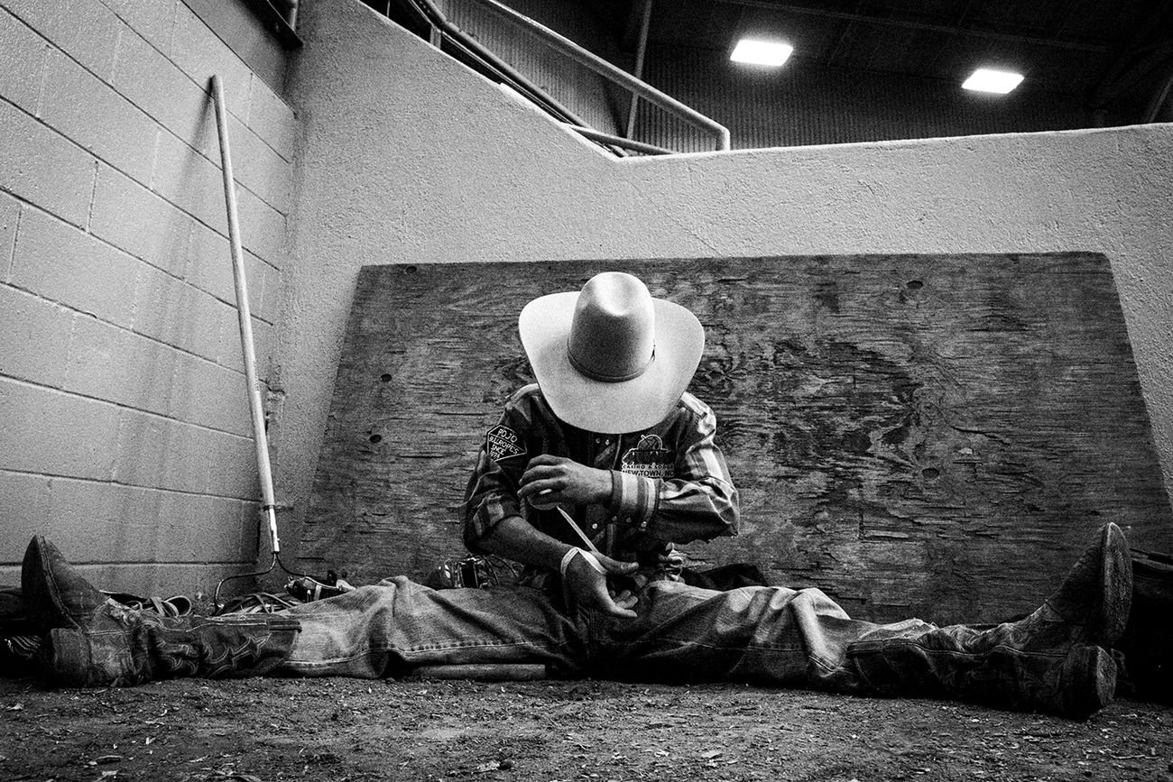 Nick Tauro Jr., Rodeo Nights, New Mexico State Fair. Courtesy Magazzini Fotografici, Napoli