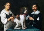 Paolo Antonio Barbieri attr. Ritratto di lagotto olio su tela 98 x 142 cm. Roma Fondazione Sorgente Group