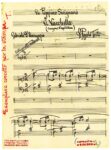 Partitura autografa di 'A vucchella, 1907