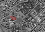 Veduta aerea, presentazione del progetto per il nuovo polo bibliotecario e culturale di Palazzo San Felice