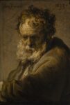 Rembrandt van Rijn, Bust of a Bearded Old Man, 1633 © The Leiden Collection, New York