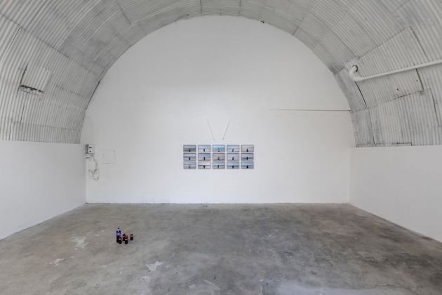 Roberto Fassone, Le origini dell’Universo, installation view at Fanta MLN, Milano 2018. Courtesy l'artista & Fanta MLN, Milano. Photo Roberto Marossi