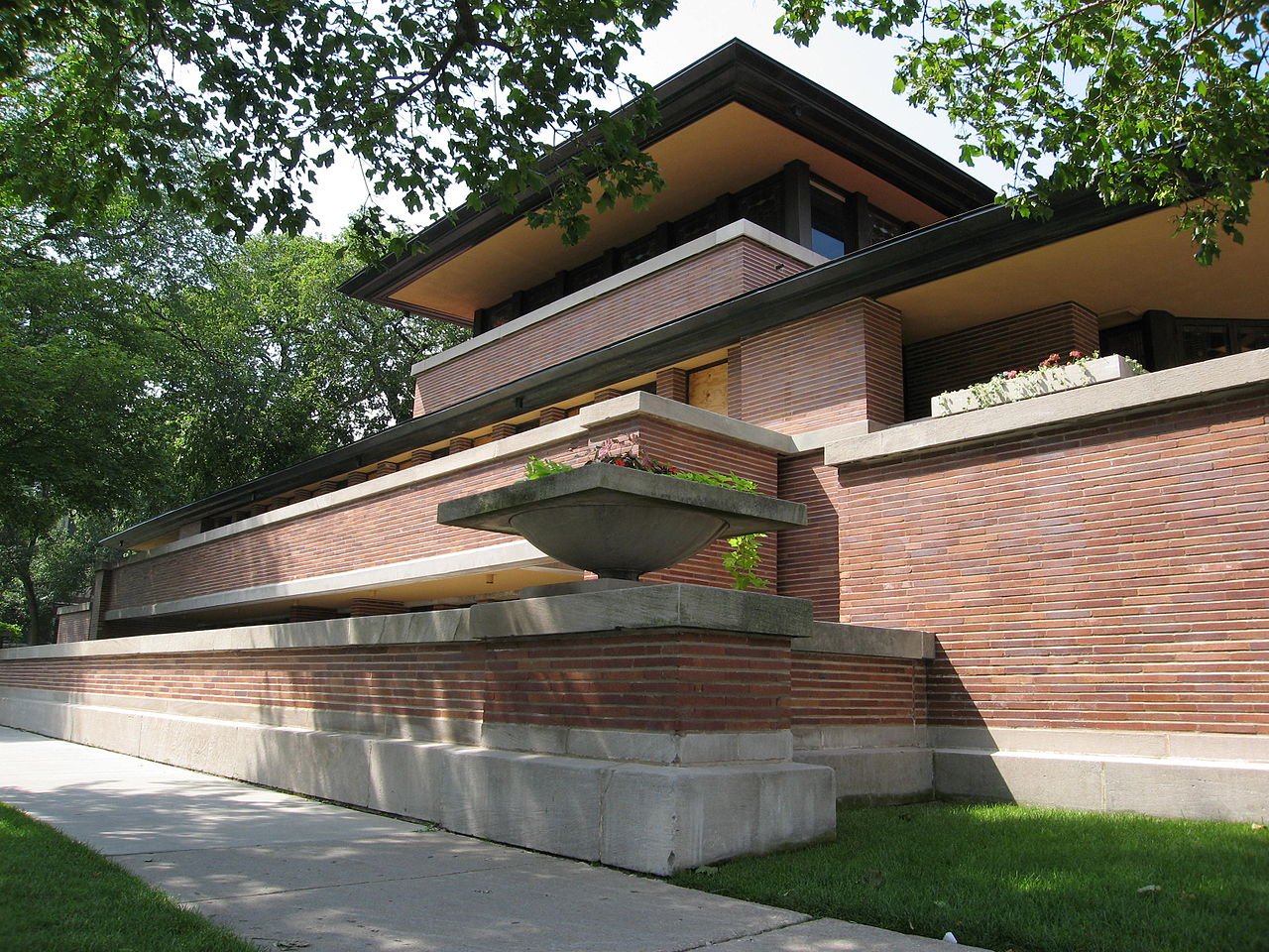 Robie House, photo by David Arpi, fonte Wikipedia