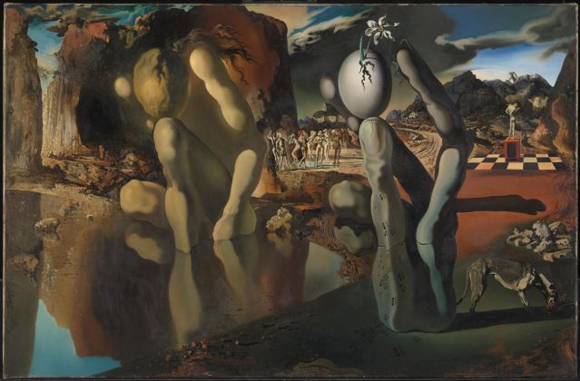 Salvador Dalí, Metamorfosi di Narciso, 1936-37. Tate, Londra