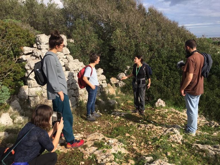 Sessione di lavoro presso il sentiero del Ciolo, foto credits Claudio Zecchi