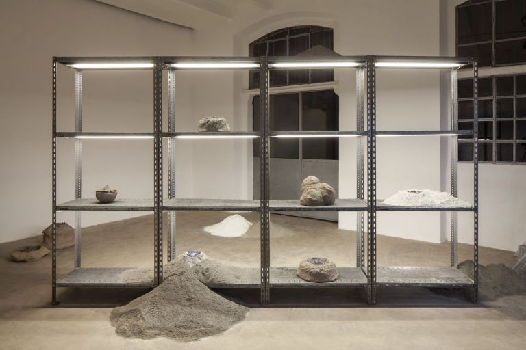 Stefano Canto. Polisidro. Installation view at Spazio Gamma, Milano 2019. Courtesy of Matèria & Spazio Gamma. Photo Jacopo Nocentini