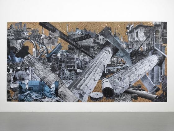 Thomas Hirschhorn, Beyond ruins, 2016. Courtesy Galleria Alfonso Artiaco, Napoli