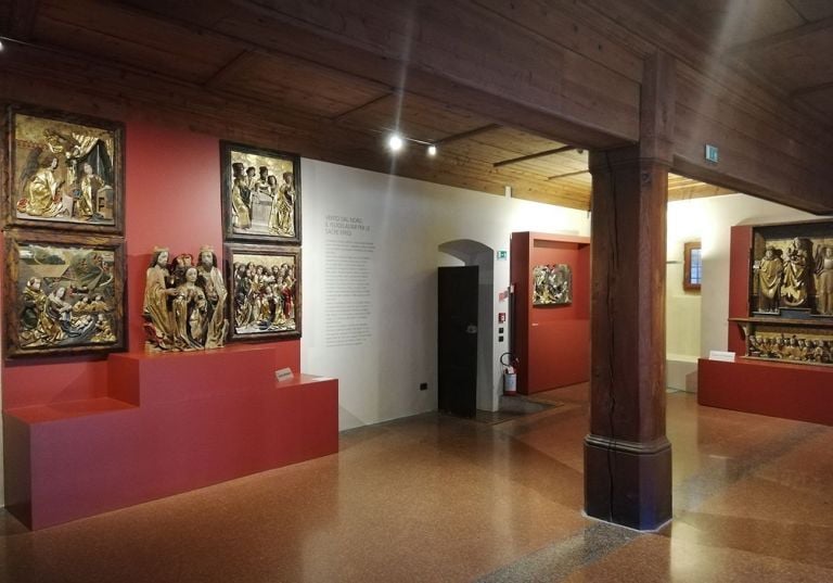 Una sala dedicata al Medioevo nel Castello del Buonconsiglio di Trento