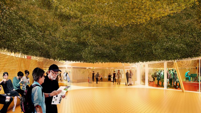 Vegetal. Spanish Pavilion at the Expo Dubai 2020 by Amann Canovas Maruri. Courtesy the studio and Acción Cultural Española