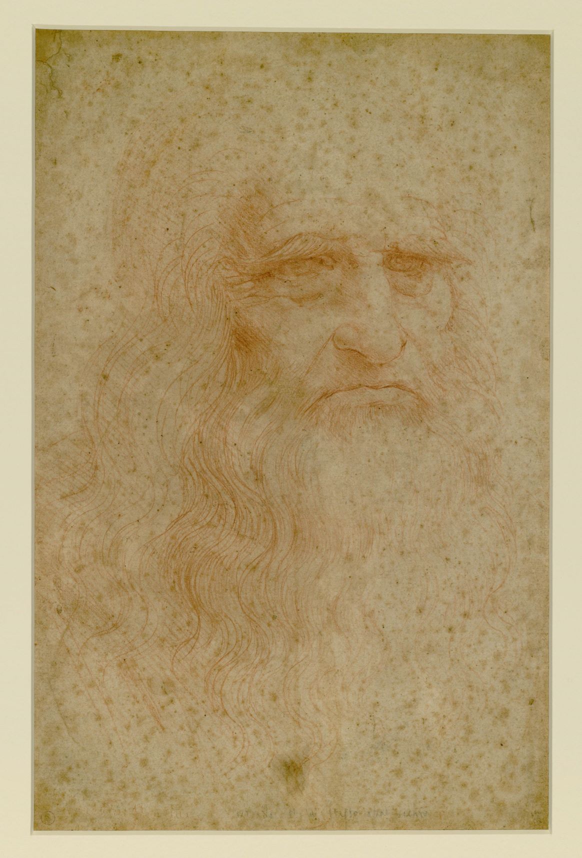 Torino, Musei Reali, Biblioteca Reale_Leonardo da VincI, Autoritratto