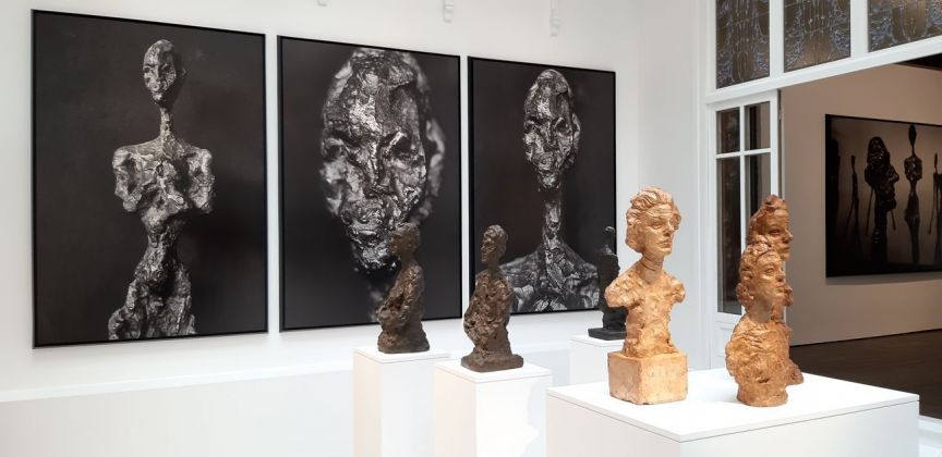 Alberto Giacometti ‒ Peter Lindbergh. Saisir l’invisible. Exhibition view at Fondation Giacometti, Parigi 2019