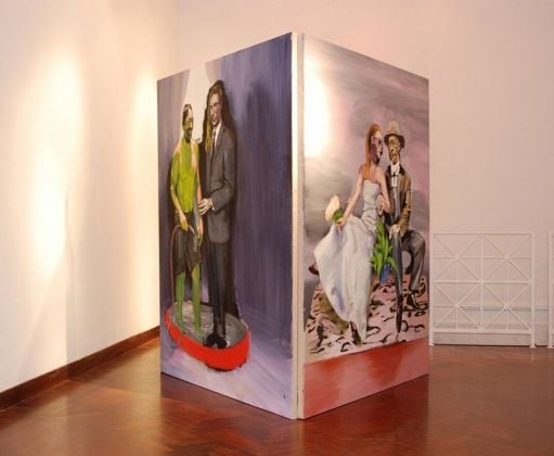 Alessandro Scarabello, Uppercrust, 2011. Installation view The Gallery Apart, Roma