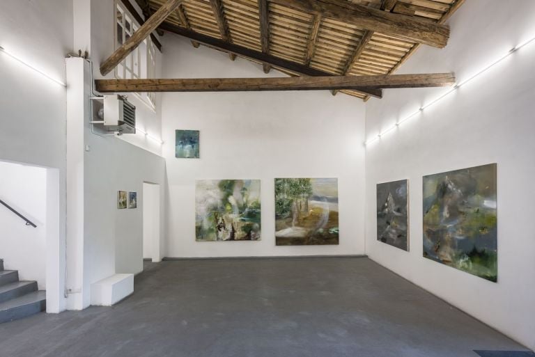 Angelo Bellobono. Linea Appennino 1201. Exhibition view at AlbumArte, Roma 2019. Photo Sebastiano Luciano