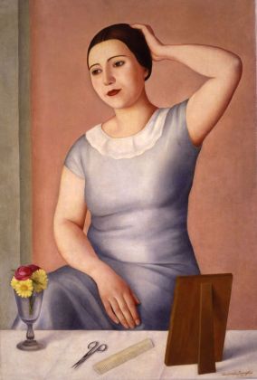Antonio Donghi, Donna alla toletta, 1930. Roma, Galleria d’Arte Moderna