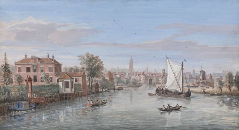 Caspar van Wittel, Veduta di Amersfoort, 1712. Museum Flehite, Amersfoort