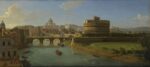 Caspar van Wittel, Veduta di Roma con Castel Sant’Angelo, s.d. Musée des Beaux Arts, Rouen