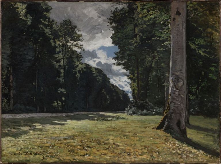 Claude Monet, La radura di Chailly nella foresta di Fontainebleau, 1865