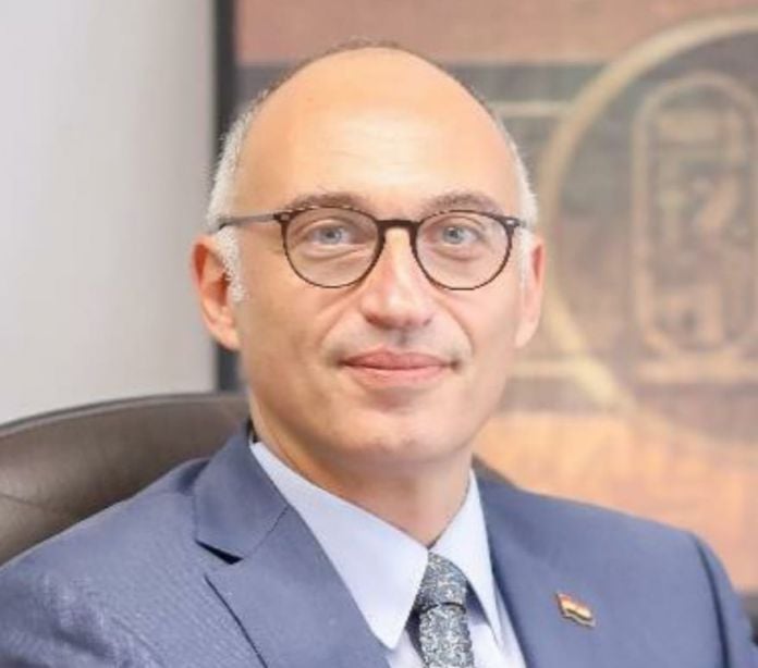 Dr. Tarek Tawfik, direttore generale del Grand Egyptian Museum. Courtesy GEM Dr. Tarek Tawfik, direttore generale del Grand Egyptian Museum. Courtesy GEM