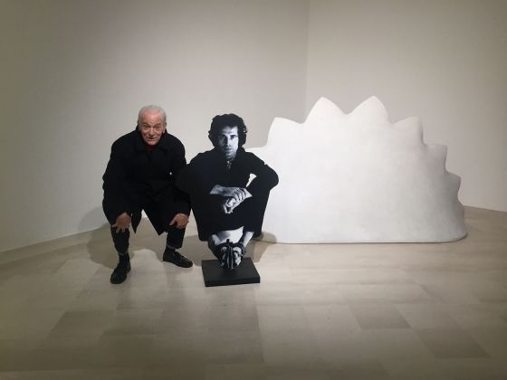 Fabio Sargentini alla Fondazione Pascali, Polignano a Mare 2019. Photo Lorenzo Madaro
