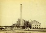 Foto storica dello zuccherificio che ospita Classis a Ravenna